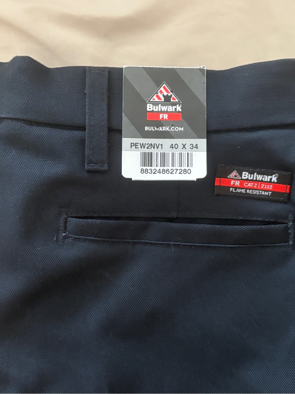 Bulwark FR Men's Flame Resistant Navy pants